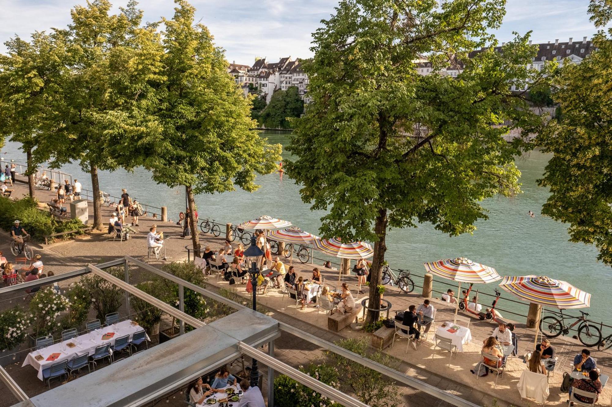 Krafft Basel Hotel Eksteriør billede
