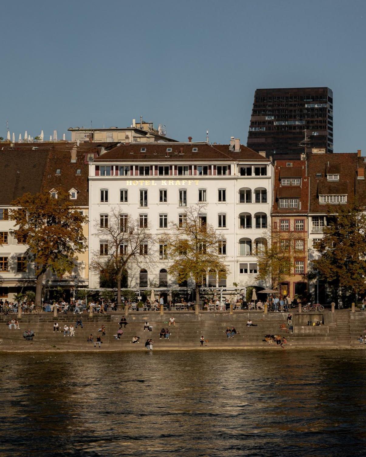 Krafft Basel Hotel Eksteriør billede